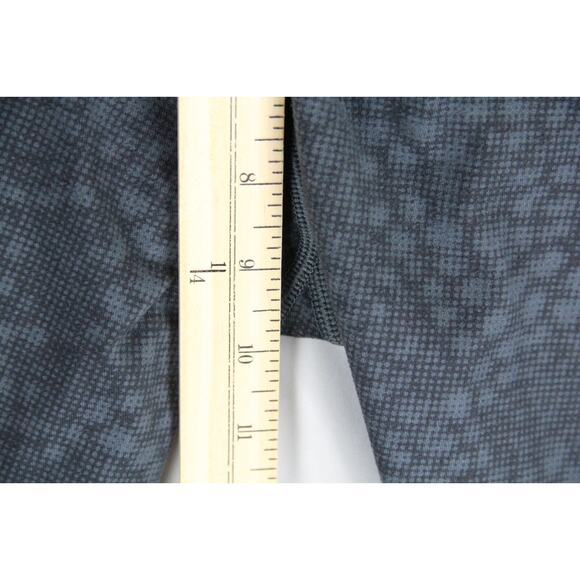 Nike Running Dri-Fit Printed Leggings Womens Size Small Gray Stretch Zip Pocket - Picture 8 of 10